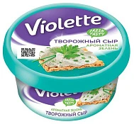 Творожный сыр с зеленью Виолетта 140 г Карат